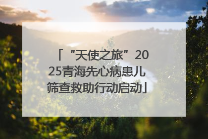 “天使之旅”2025青海先心病患儿筛查救助行动启动