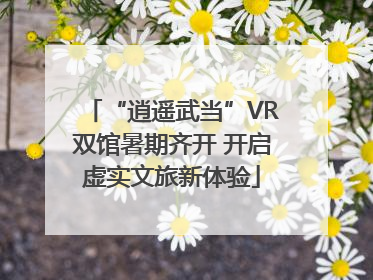 “逍遥武当”VR双馆暑期齐开 开启虚实文旅新体验