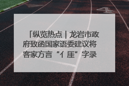 纵览热点｜龙岩市政府致函国家语委建议将客家方言“亻厓”字录入《新华字典》引发热议，当地回应