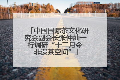 中国国际茶文化研究会副会长张仲灿一行调研“十二月令·非遗茶空间”