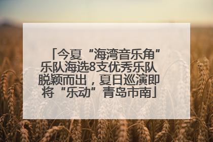 今夏“海湾音乐角”乐队海选8支优秀乐队脱颖而出，夏日巡演即将“乐动”青岛市南