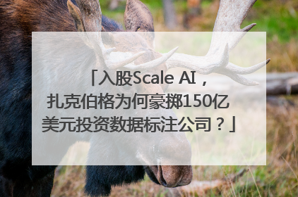 入股Scale AI，扎克伯格为何豪掷150亿美元投资数据标注公司？