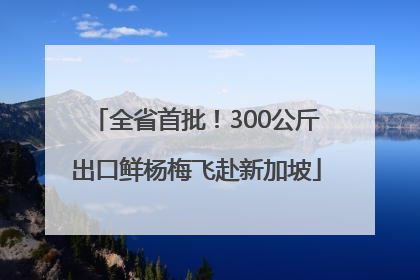 全省首批！300公斤出口鲜杨梅飞赴新加坡