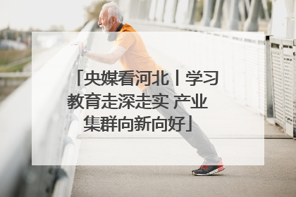 央媒看河北丨学习教育走深走实 产业集群向新向好