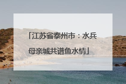 江苏省泰州市：水兵母亲城共谱鱼水情