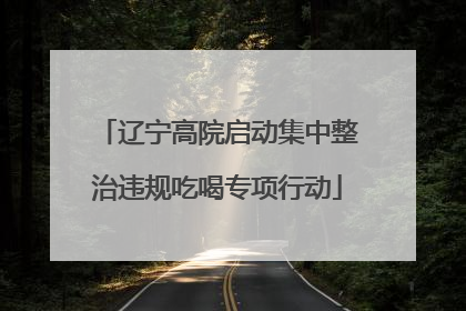 辽宁高院启动集中整治违规吃喝专项行动