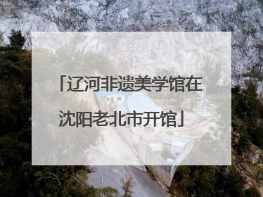 辽河非遗美学馆在沈阳老北市开馆