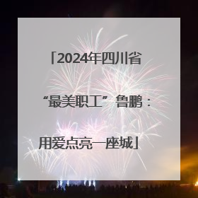 2024年四川省“最美职工”鲁鹏：用爱点亮一座城