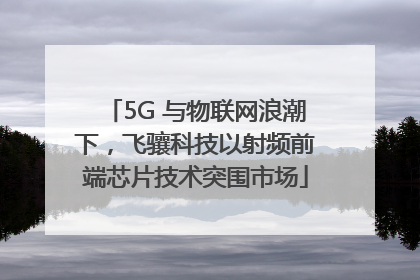 5G 与物联网浪潮下，飞骧科技以射频前端芯片技术突围市场
