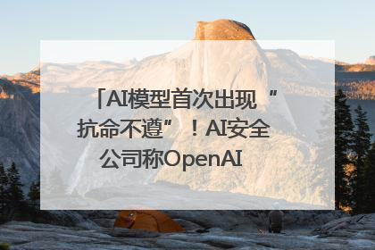 AI模型首次出现“抗命不遵”！AI安全公司称OpenAI o3模型出现异常